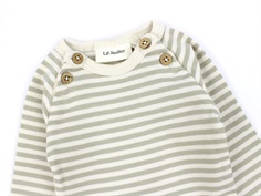 Lil Atelier moss grey stribet body